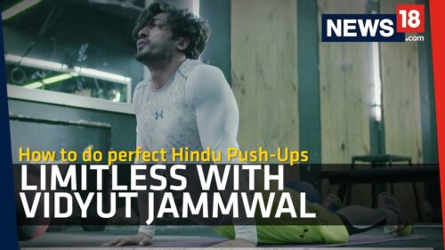 VIDYUT JAMMWAL SHOWS YOU HOW TO DO THE PERFECT HINDU PUSH-UPS