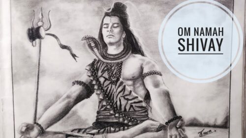 lord shiva / drawing / mahadev/ painting /god shiva / pawan nath art