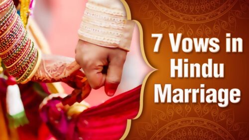 हिन्दू विवाह के सात वचन | 7 vows of hindu marriage | The Ritual of Saath Pheras | Hindu Marriage