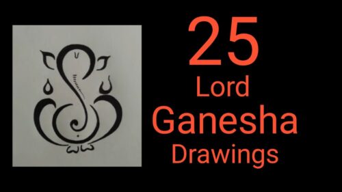 25 different images(designs) of Lord Ganesha || ganpati bappa images