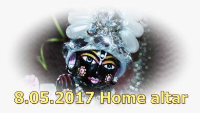 8.05.2017 Home altar ISKCON Dnipro Ukraine