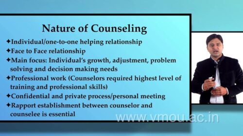 Counseling : Meaning and Nature