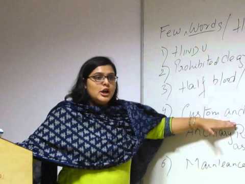 Family Law - Hindu Marriage Part 1