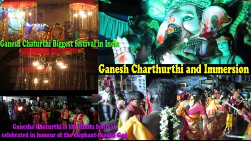 Ganesh Charthurthi and Immersion