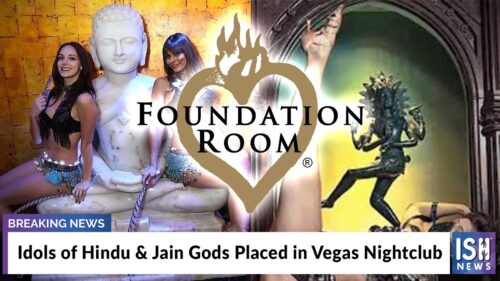 Idols of Hindu & Jain Gods Placed in Vegas Nightclub