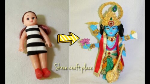 Lord Vishnu ji Making from Doll/विष्णु जी बनाना सीखें गुडिया से