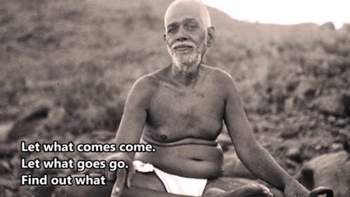Ramana Maharishi: An Enlightened Master's life in Pictures and Quotes