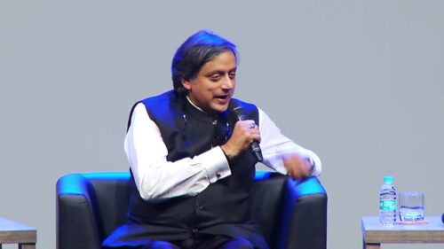 The Hindu Lit for Life Dialogue 2018: Shashi Tharoor in conversation with Gopal Krishna Gandhi