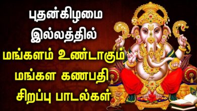 WEDNESDAY SPL GANAPATHI SONGS | KARPAGA VINAYAGAR PADAL | Best Pillayar Tamil Devotional Songs