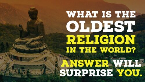 What is world's oldest religion? Answer may surprise you. Oldest Religion in the world is Hinduism.