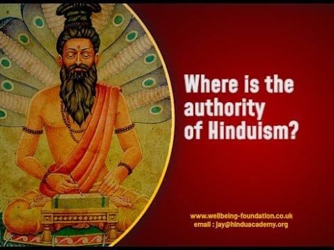 Where is the authority of Hinduism?