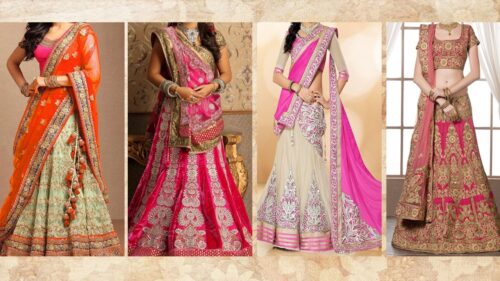 5 Gorgeous Ways To Wear Lehenga Saree & Makeup | How To Wear Lehenga In Different Style to Look Slim