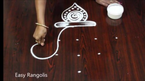 Ganesh Chaturthi special Rangolis | 5 Dots Kolam | Daily Muggulu | EasyRangolis