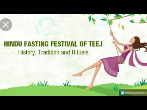 Hindu fasting festivals of Teej