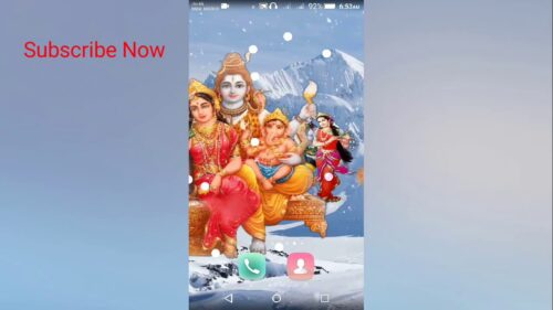 How to make 4D Shiva wallpaper In android mobile  phone|In kannada