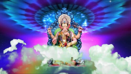 Lalbaug Raja Morya | Hindu God | Motion Graphics | Free Download | Moving Backgrounds