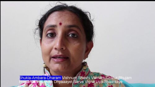 Shuklambaradharam: Ganesha Stuti with meaning in English
