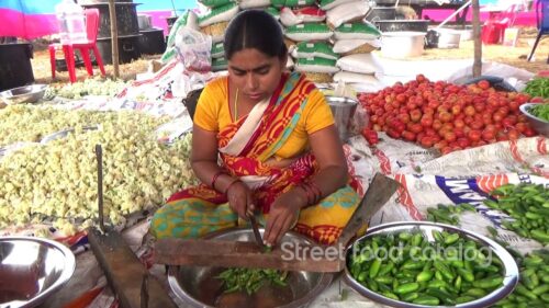 Amazing Vegetables Cutting || Hindu Function || Street Food Catalog || Village Food Factory