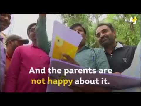 INDIAN PARENTS PROTEST NEW DRESS CODE