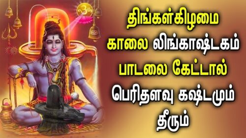 LINGASHTAKAM POWERFUL SONGS | Lord Shivan Lingashtakam  Padalgal | Best Shiva Tamil Devotional Songs