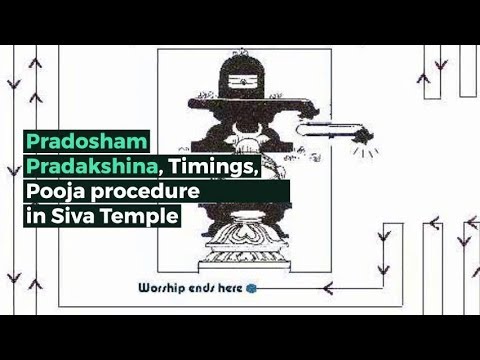 Pradosham Pradakshina, Vrat, Timings, Pooja procedure in Shiva Temple