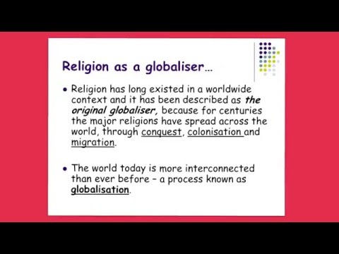 Religion in a Global Context - Beliefs in Society