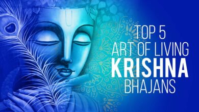 Top 5 Art Of Living Krishna Bhajans | Krishna Bhakti Bhajans | Lord Krishna Songs