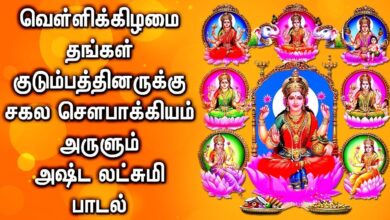 வெள்ளிக்கிழமை சக்திமிக்க அஷ்ட லஷ்மி பாடல்  | Powerful Ashta Lakshmi Tamil Devotional Songs