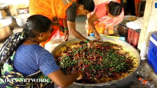 Amazing Cooking Tamarind Rice Prepared for 2000 People Hindu Function//VIJAY CATERERS//Street food