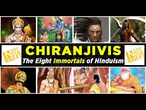 CHIRANJIVI'S. The Eight Immortals of Hinduism.