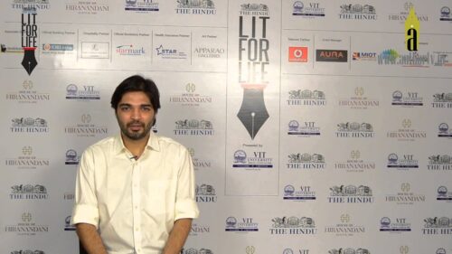 Gaurav Punj at The Hindu Lit for Life 2014