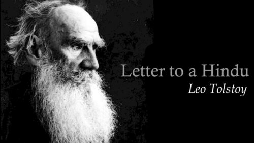 Leo Tolstoy, A Letter to a Hindu ( Complete )