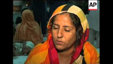 Minority community take refuge from floods in Hindu temple