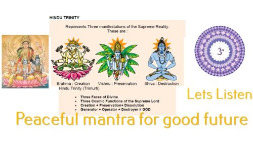Trinity mantra | Peaceful Mantra | | Remove the obstacle | Chanting of Brahma Vishnu Shiva Gayatri |