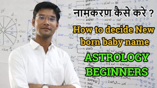 How to find first letter of New born Child - नामकरण कैसे करे ? - Astrology for Beginners - CJTalk
