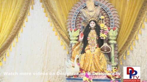 Part 2.Goddess Saraswati Devi Murthi Pratishtapana at DFW Hindu Temple,Irving,Texas