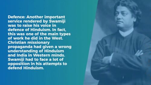 swami vivekananda's Contributions to Hinduism