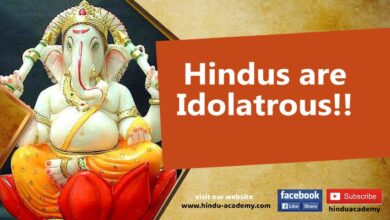 Hindus are Idolatrous
