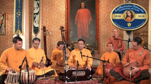 Three-Hour Meditation With Kirtan Led by SRF Monks Kirtan Group | 2020 SRF Online World Convocation