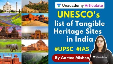 UNESCO's list of Tangible Heritage Sites in India | UPSC CSE 2020-21 | By Aartee Mishra