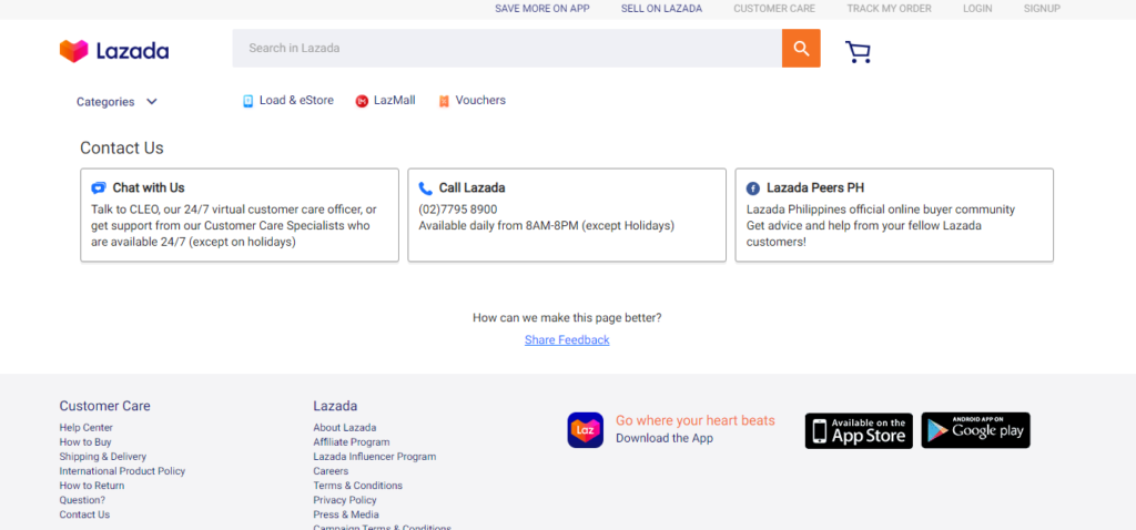 How To Contact Lazada Philippines