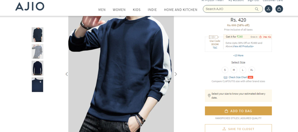 How To Shop On Ajio