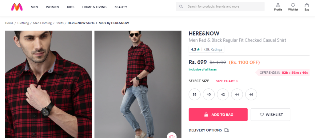 How To Buy Dress In Myntra