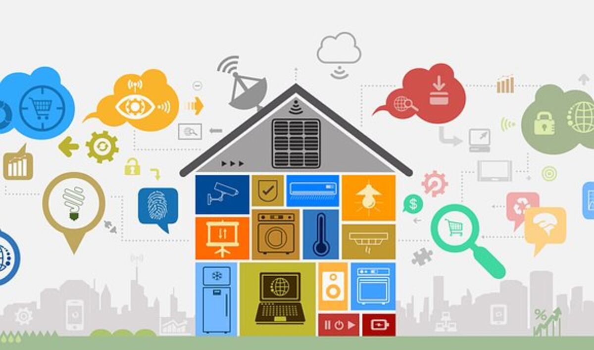 simplest way of doing it is IoT home automation