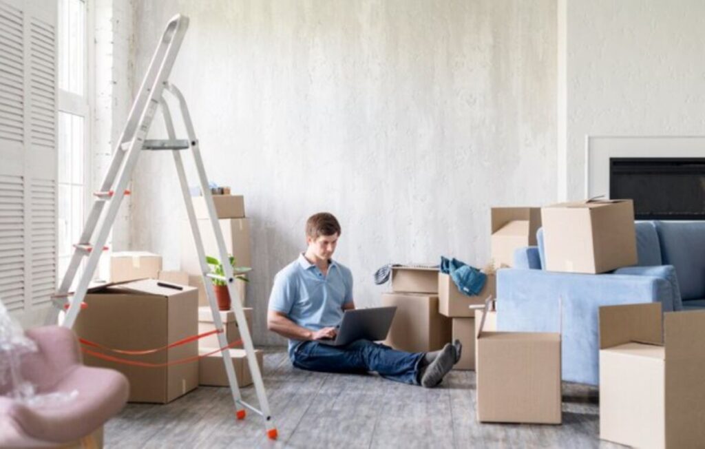The White Van Guy in the TV Series The Puppy 1 removal companies